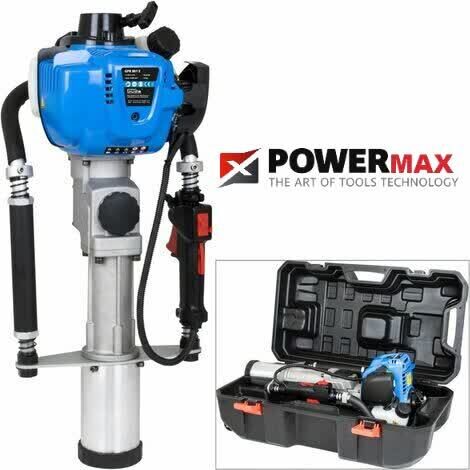 CLAVADORA PROFESIONAL DE POSTES Y ESTACAS GASOLINA 37,7CC. 4 TIEMPOS (Diámetro máximo 8cm)