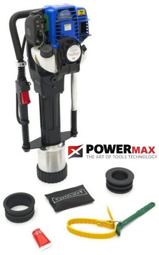 CLAVADORA PROFESIONAL DE POSTES Y ESTACAS GASOLINA 40CC. 4 TIEMPOS (Diámetro máximo 12cm)