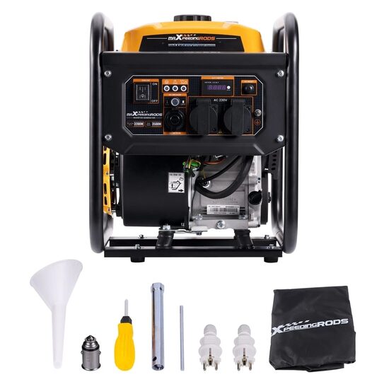 Generador Inverter Portátil 3500W Gasolina 